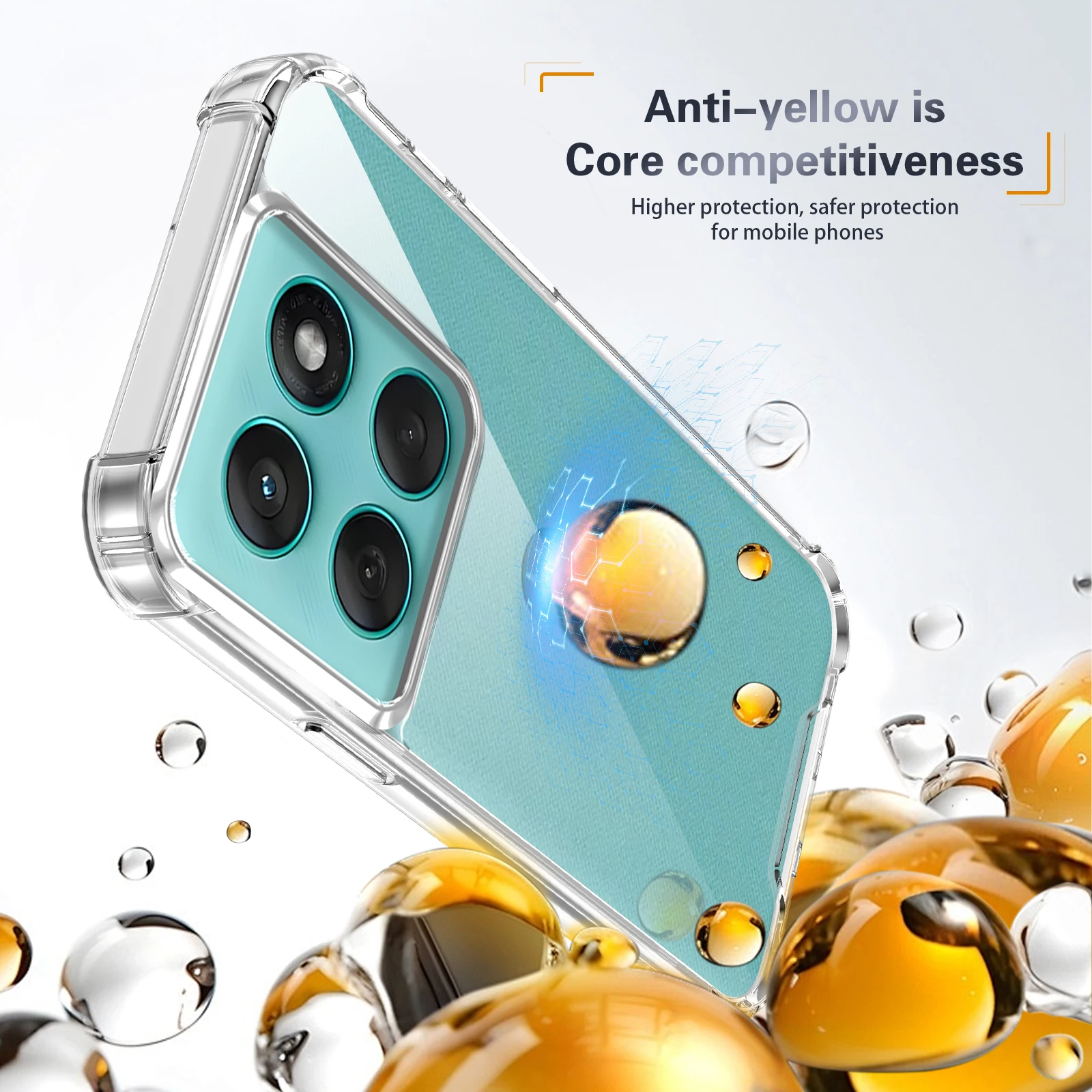 Phone Accessories Online Shop - Étui transparent pour Motorola Edge 60