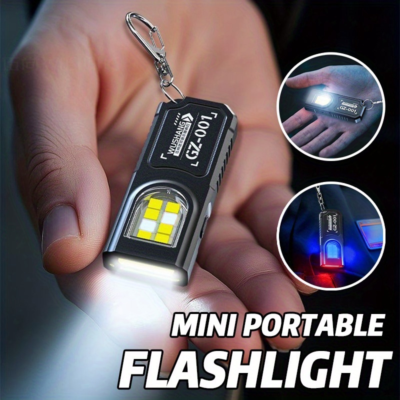 Type C Adapter - Mini lampe torche LED COB puissante,
