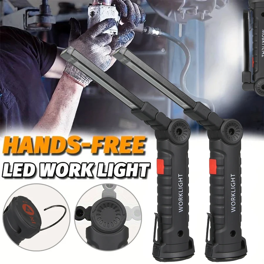 Type C Adapter - Nouvelle lampe torche LED COB portable,