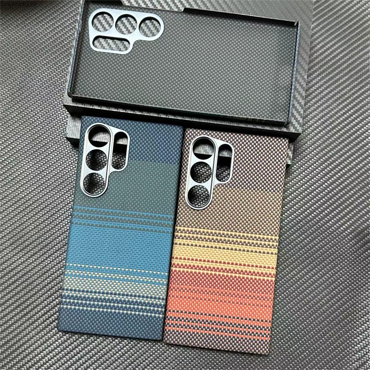 Nouvel étui en fibre de carbon - Phone Accessories Pouch avis et prix