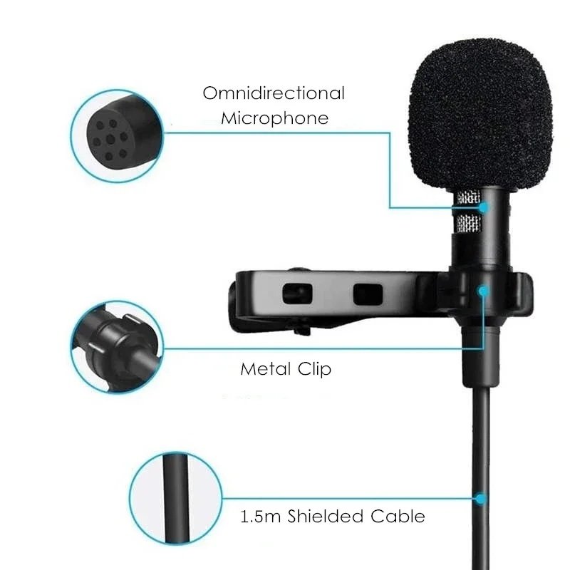 1-4 pièces Microphone Lavalier - Type C Adapter avis et prix