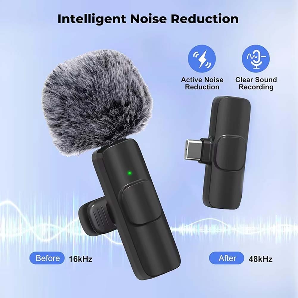 Microphone Lavalier sans fil 1 - Type C Adapter avis et prix