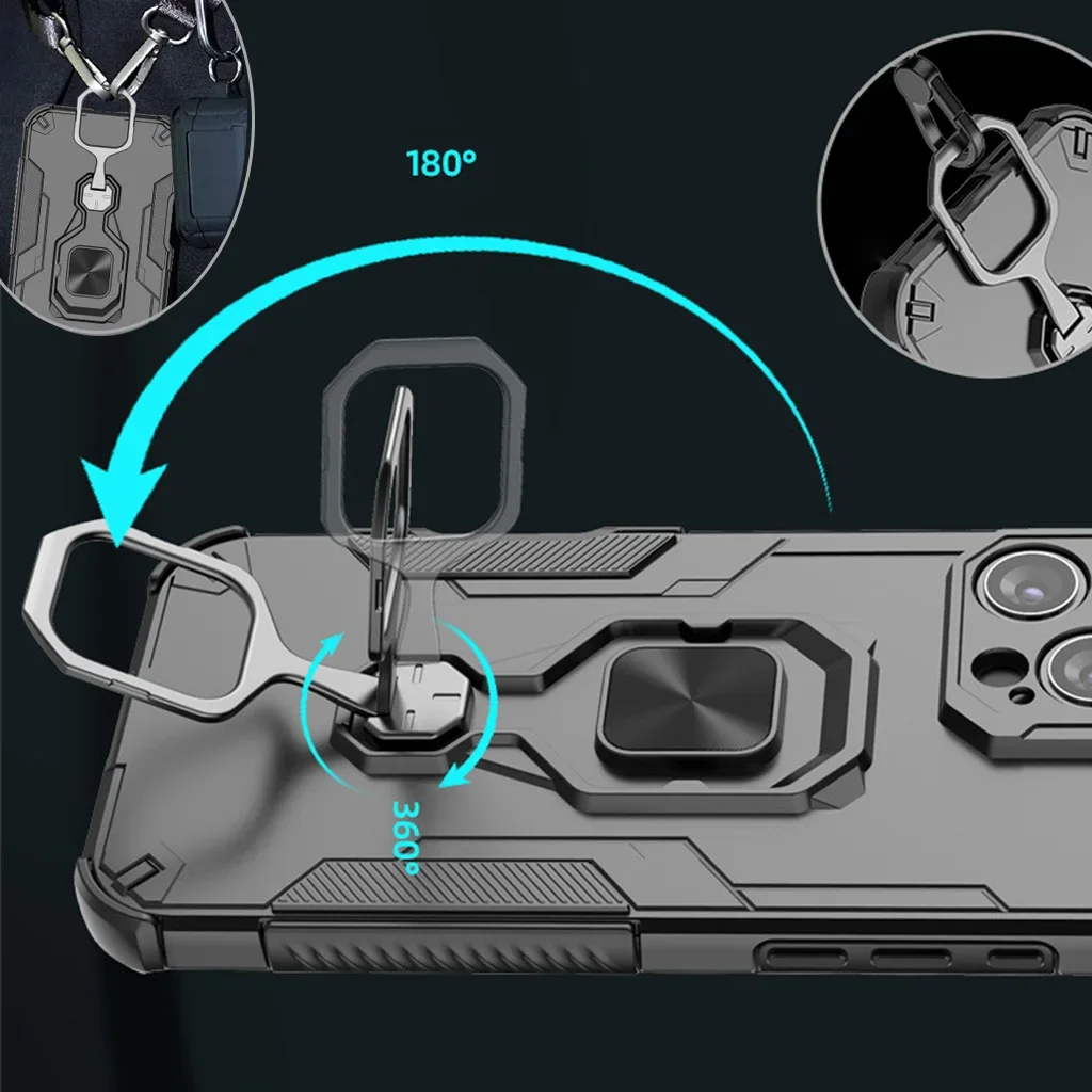 Étui avec support en métal pou - Phone Accessories Online Shop avis et prix