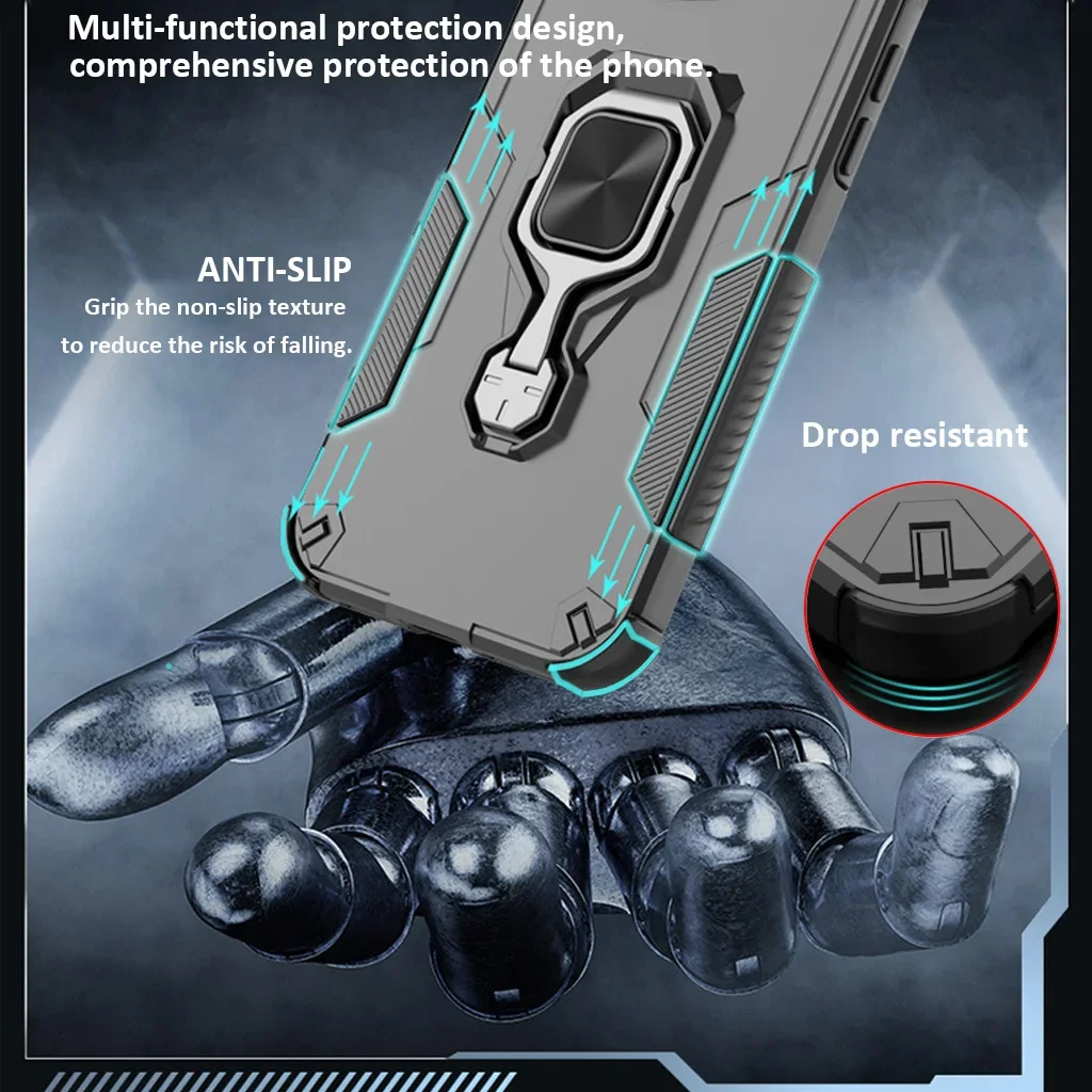 Étui avec support en métal pou - Phone Accessories Online Shop avis et prix