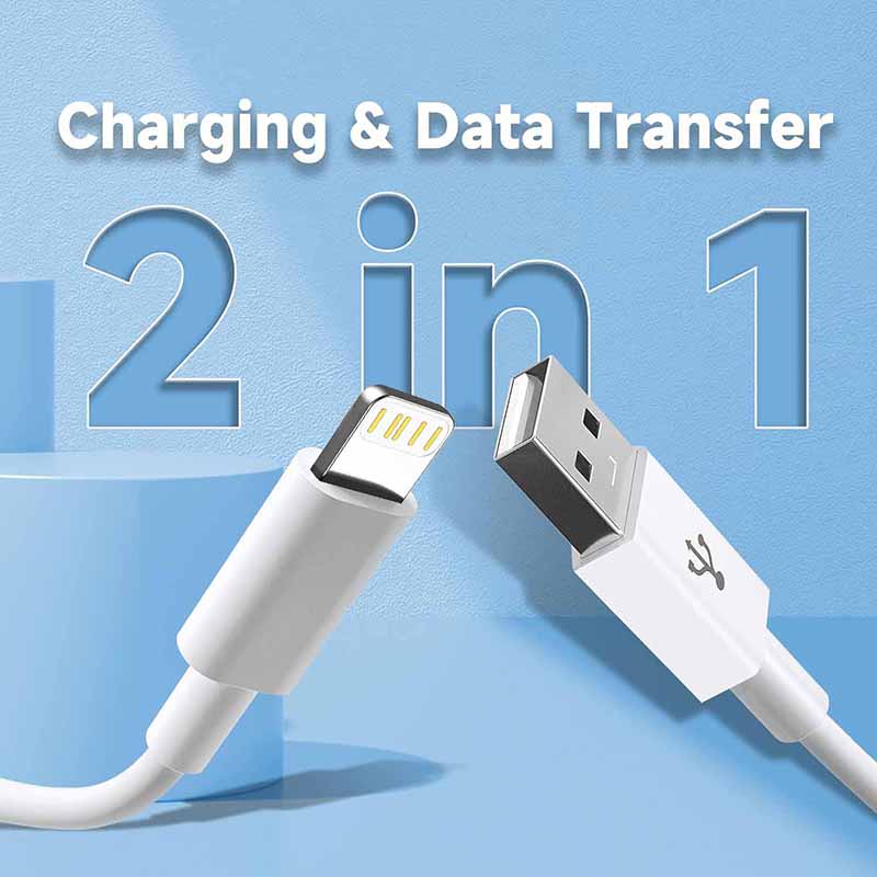 Câble USB A vers Lightning 3A  - Phone Accessories Online avis et prix
