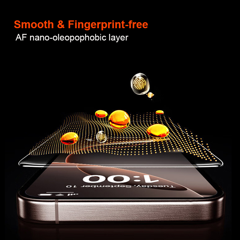 Film en verre trempé sans pous - Phone Accessories Online Shop avis et prix